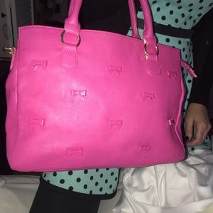 Pink Betsy Johnson bag